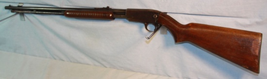 Win. 61 pump rifle, .22 S, L, LR, #93982, some pitting