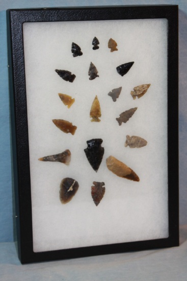 19 Montana arrowheads, Sun River Valley, Montana