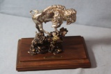 Sullivan, Tim sterling silver sculpture, Buffalo, 3/30,  5