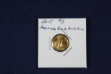 2015 $5 Gold Coin