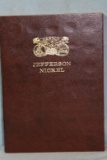Jefferson nickel booklet, 1938-1987, complete