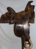 J. S. Collins A-fork saddle, 15