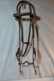 Al Furstnow bridle w/bit and unmarked basket stamped headstall