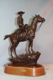 Heikka, E. E. bronze sculpture, Early Montana Cowboy, 1940, 11/25, 14