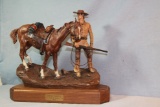 Heikka, E. E. bronze sculpture, Indian Country, 1940, 11