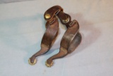 Ricky Trammell, Graham, TX. Iron spurs, highly collectible