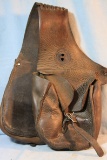 W. H. Richardson, Malta, MT marked saddle pockets, rare maker