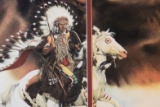 Bev Doolittle print, Rushing War Eagle, 1980