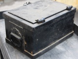 Cast iron stage coach strong box