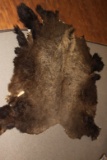 Vintage buffalo robe, 66