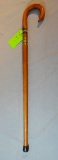 Leather covered walking cane with sword, rare