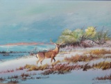 Cuts The Rope, Clarence oil on board, 12