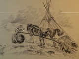 Hall, Bob pen & ink, Merry Xmas, 11