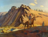 Bodily, Sheryl, untitled oil on board, 14