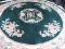 Hand Woven Oriental Rug from Derrick Thomas Estate, Approx. 5' round, COA