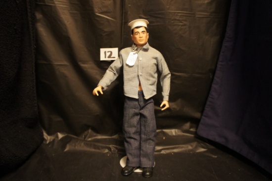 "G.I. JOE" Hasbro  1964    America's Movable Fighting Man  w/stand     12 " tall      position book