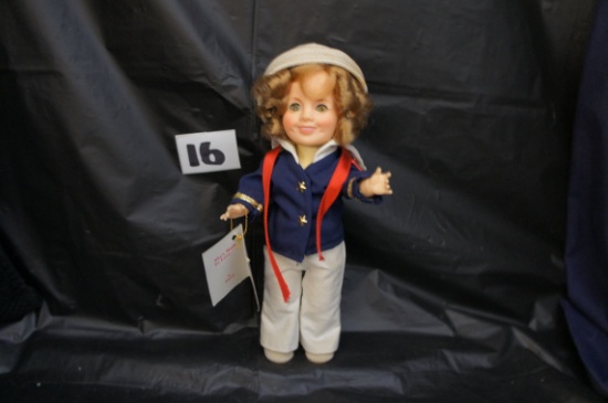 "Classic Doll SHIRLEY TEMPLE"    Ideal Toy   1982   8 " tall   [good condition]