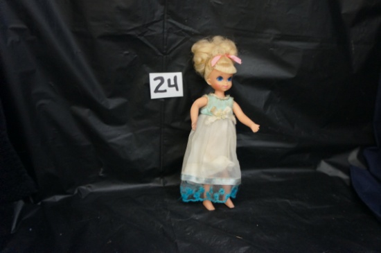 "Little Kelly sister of Barbie", Mattel 1965, Japan, 6-1/2 tall, soft plastic body,  good condition
