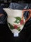 Hand Decorated Ceramic Pitcher, Made in USA, 8 1/2