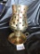 Chimeny Candle Holder, Brass, Made In India, In Box, 7 1/2