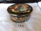Ceramic Trinket Box, 1989 Caenano B CCCP, Made In USSR, #9484A, 4