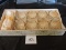 Salt Dip Set, 16 pc., GB 41, Rainbo, Hand Decorated, Distinction