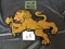 2 Vintage Patches, Lion 8