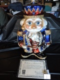Hand Painted Figurine, Thomas Pacconi, Glass, COA, 16