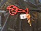 Boy Scout Bolo Tie, America's Bicentennial, 1974-1975 be prepared for life