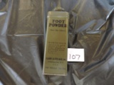 Foot Powder Container, #12040 Clark-Cleveland, Inc.  Binghamton, N.Y., 5