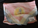 1950 National Jamboree, Valley Forge, Boy Scout Neckerchief, Shows Some Wear