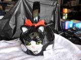 Cat Tea Pot, Metal & Plastic