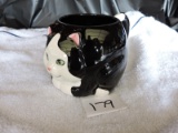 Cat Coffee Mug, Ceramic, Made In Korea