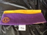 Lions Club Hat, Felt