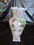 Zrike Hand Painted Glass Vase, 5 3/4