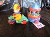 Wind Up Toy, Plastic, Russ, 6