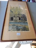 Oriental Art, Framed, Matted, Signed, 31