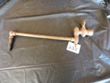 Antique Brass Fixture, 10 1/2