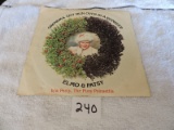 Grandma Got Run Over By A Reindeer, 45 record, Elmo & Patsy, 1984