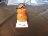 Napkin Ring, Wooden, Carved