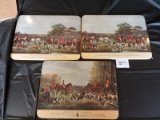 Set of 3 Hot Plaques, 9