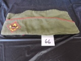 Vintage Boy Scout Hat, Cloth