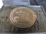 Boy Scouts of America 1981 National Scout Jamboree Virginia Belt Buckle