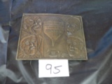 Barnum & Bailey's Greatest Show On Earth, Season 1908 Belt Buckle