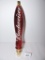 Budweiser Red Acrylic Tapper Handle, 2 sided, 12