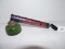 Vintage Hudson Green Glass Sprayer, Metal & Glass, 11