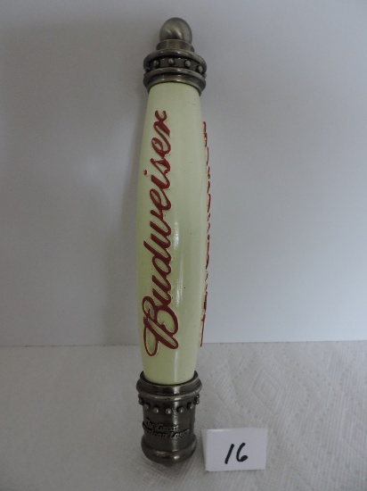 Budweiser The Great American Lager Tapper Handle, 3 sided, 11"