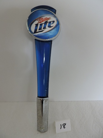 Miller Light Tapper Handle, 2 sided, 12"