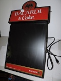 Bacardi & Coke Sign, Plastic, 33