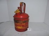 Safety Can, Metal, #246865, Eagle Manufacturing Co., W. VA., 12